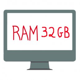 Réparation Upgrade mémoire RAM 32GB iMac 21,5" 2012 - 2019